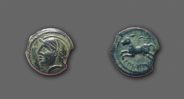Suessiones (Gallia Belgica) - AE bronze