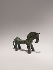 Luristan pendant in the form of a horse - Bronze