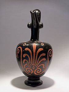 Prochous from the Xenon Group - Black glazed terracotta