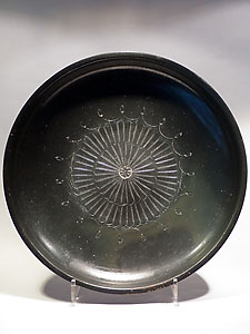 Kylix without handles - Black glazed terracotta
