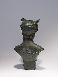 Bust of Mercury - Bronze and silver