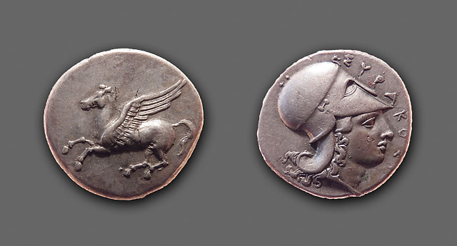 Syracuse (Sicily) - AR stater struck under Timoleon
