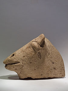 Syrian horse’s head - Terracotta