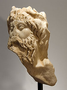 Head of a River God - Marble