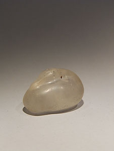 Amulet in form of a duck - Rock cristal