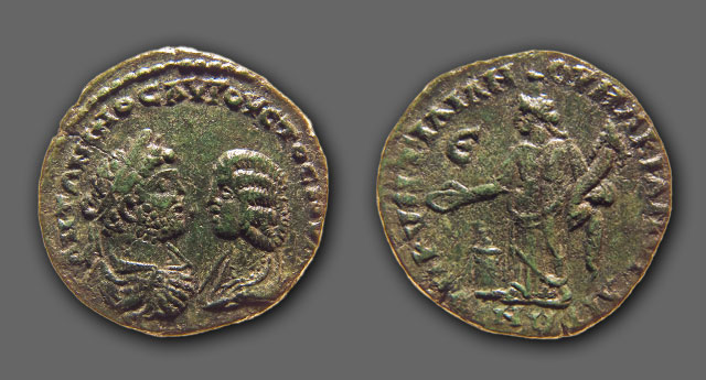 Caracalla & Julia Domna - AE 5 assaria - Marcianopolis