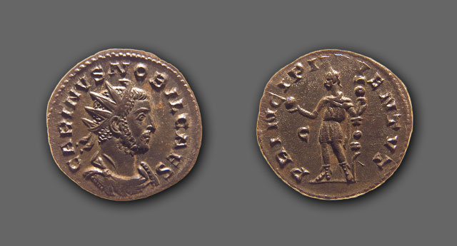 Carinus - Bil antoninianus - Lugdunum