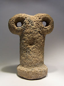 Syrian eye idol - Basalt