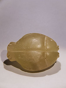 Mesopotamian amulet in form of double fish - Alabaster