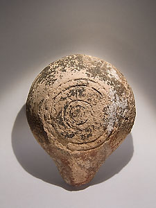 Erotic oil lamp - Terracotta