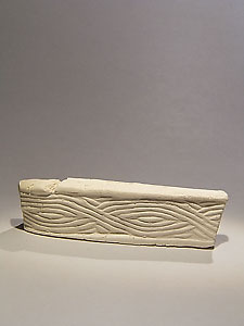 Syro-Palestinian cylinder seal - Beige calcite