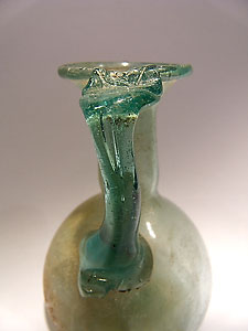 Pitchet - Pale green glass