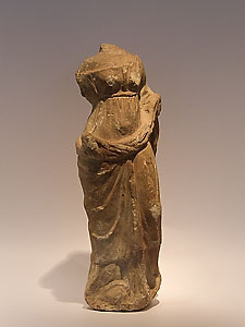 Draped woman - Marble