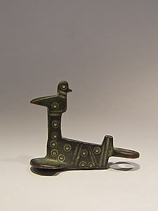 Byzantine ornament in form of a bird - Bronze