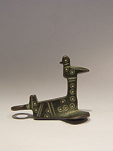 Byzantine ornament in form of a bird - Bronze