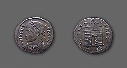 Crispus césar - AE nummus, Arles