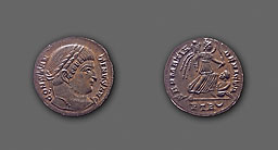 Constantinus Ier - AE nummus, Trèves