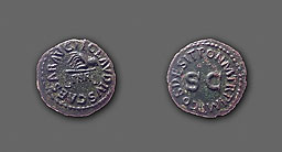 Claudius - AE quadrans, Rome