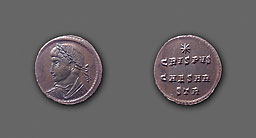 Crispus caesar - AE nummus - Treveri