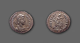 Valentinianus II - AR silique - Trèves