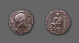 Mn. Aquillius Mn. f. Mn. n. - AR denarius - Rome