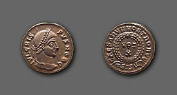 Crispus césar - AE nummus, Siscia