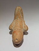 Amulette en forme de sexe masculin - Terre cuite