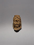 Tête de femme kouchane - Ivoire