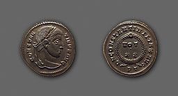 Constantin Ier - AE nummus - Ticinium