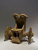 Syrian two-wheeled chariot - Terracotta