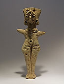 Syrian female idol of fertility - Terracotta
