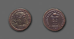 Constantinus I - AE nummus - Treveri