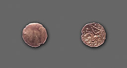 Cantii (Ile de Bretagne) - AV quart de statère (late Weald type)