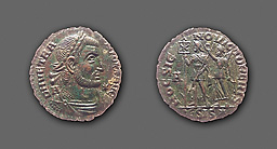 Vetranio - AE nummus - Siscia